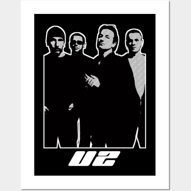 U2 Wall Art by Hyptasiys